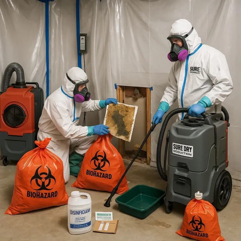 Contaminated Water Handling Protocols process in Glen Gardner, NJ